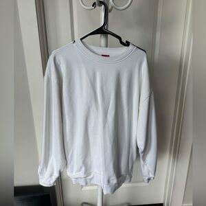 TNA White Crewneck Sweatshirt